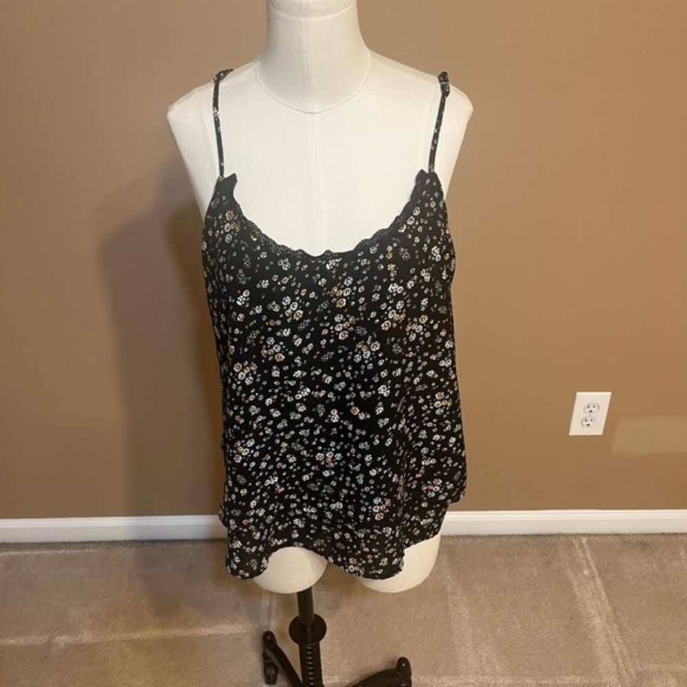 Aqua Floral Blouse